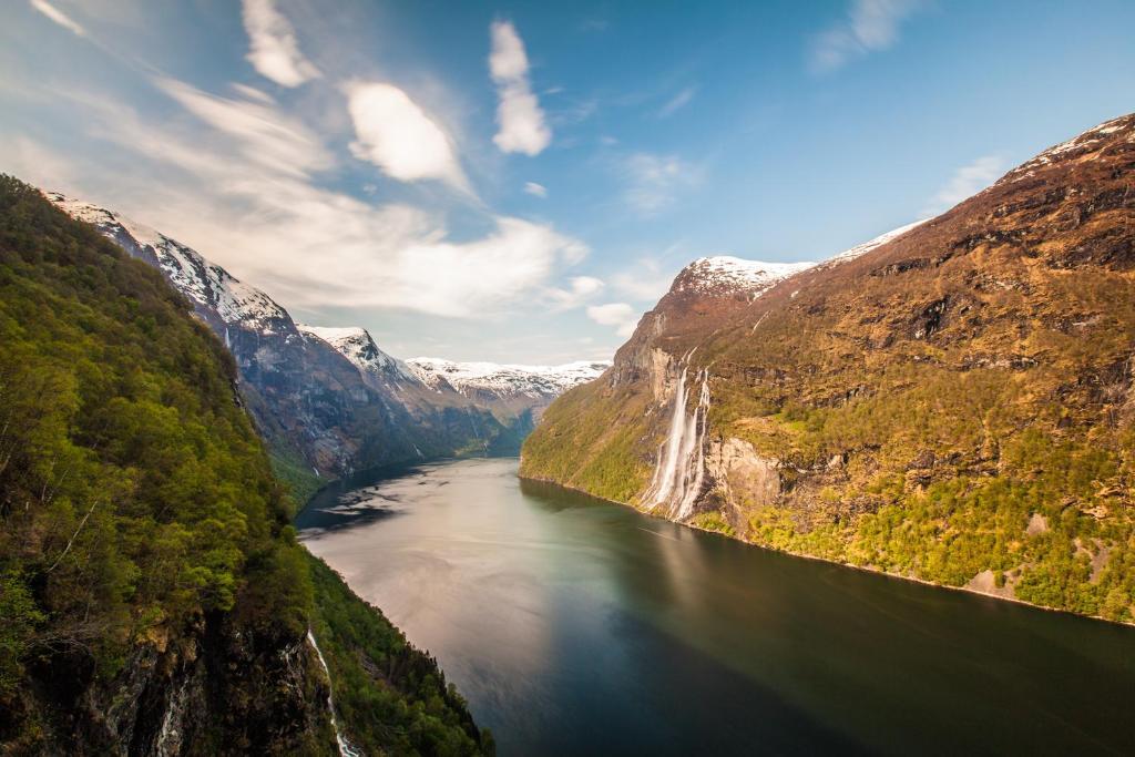 Grande Hytteutleige Og Camping Geiranger Esterno foto