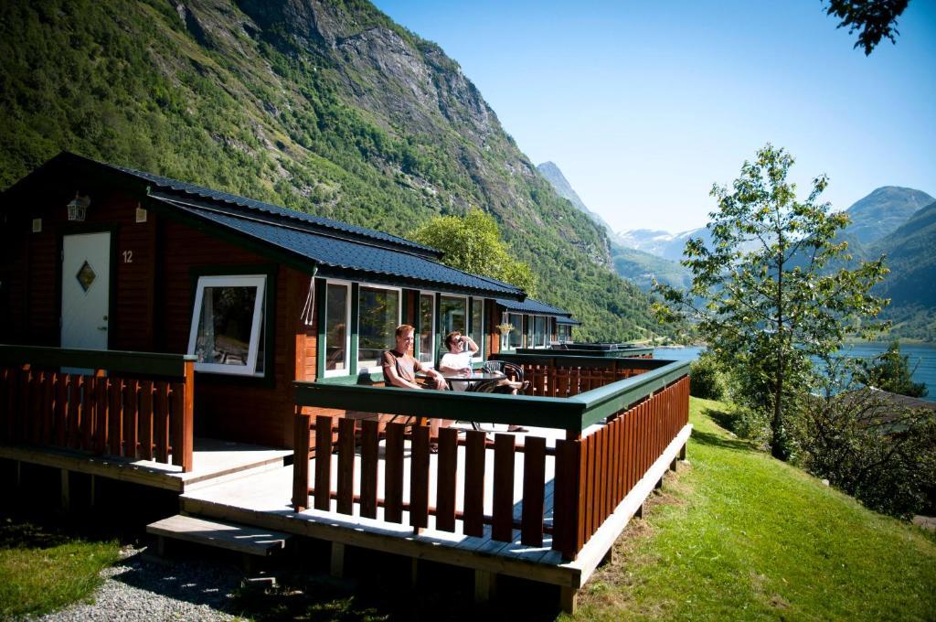 Grande Hytteutleige Og Camping Geiranger Camera foto