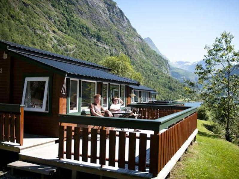 Grande Hytteutleige Og Camping Geiranger Esterno foto