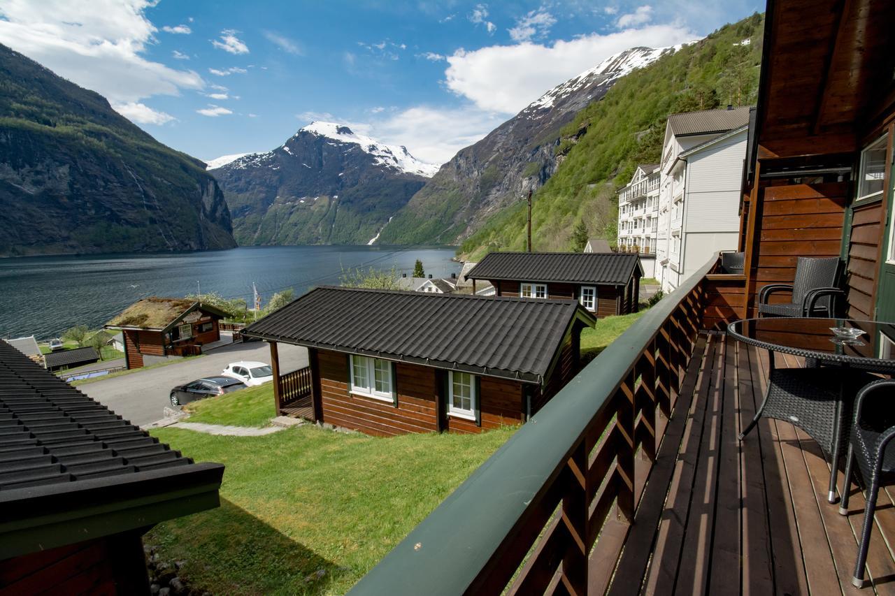 Grande Hytteutleige Og Camping Geiranger Esterno foto