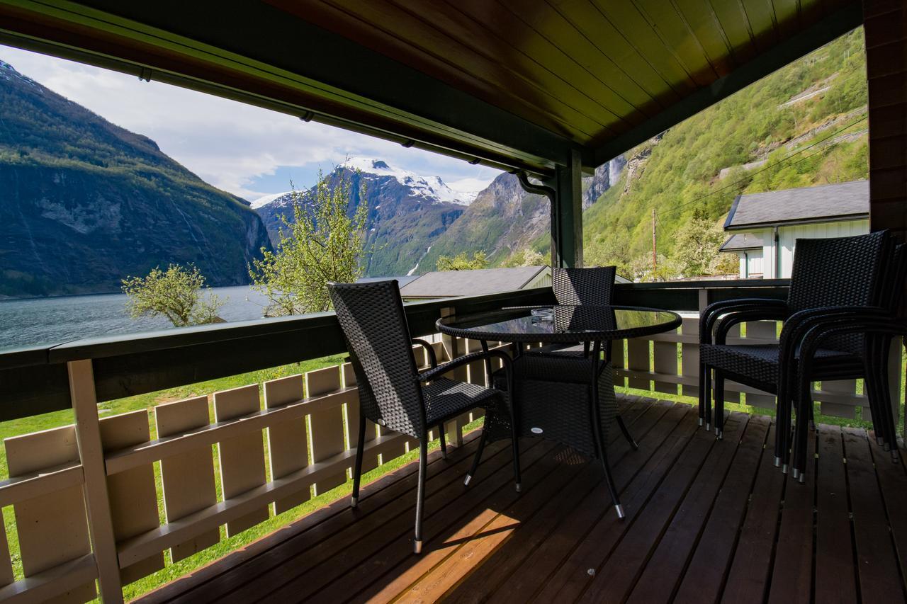 Grande Hytteutleige Og Camping Geiranger Esterno foto