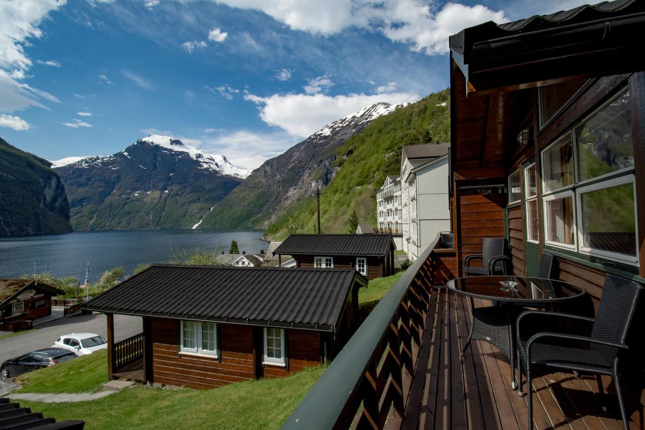 Grande Hytteutleige Og Camping Geiranger Esterno foto