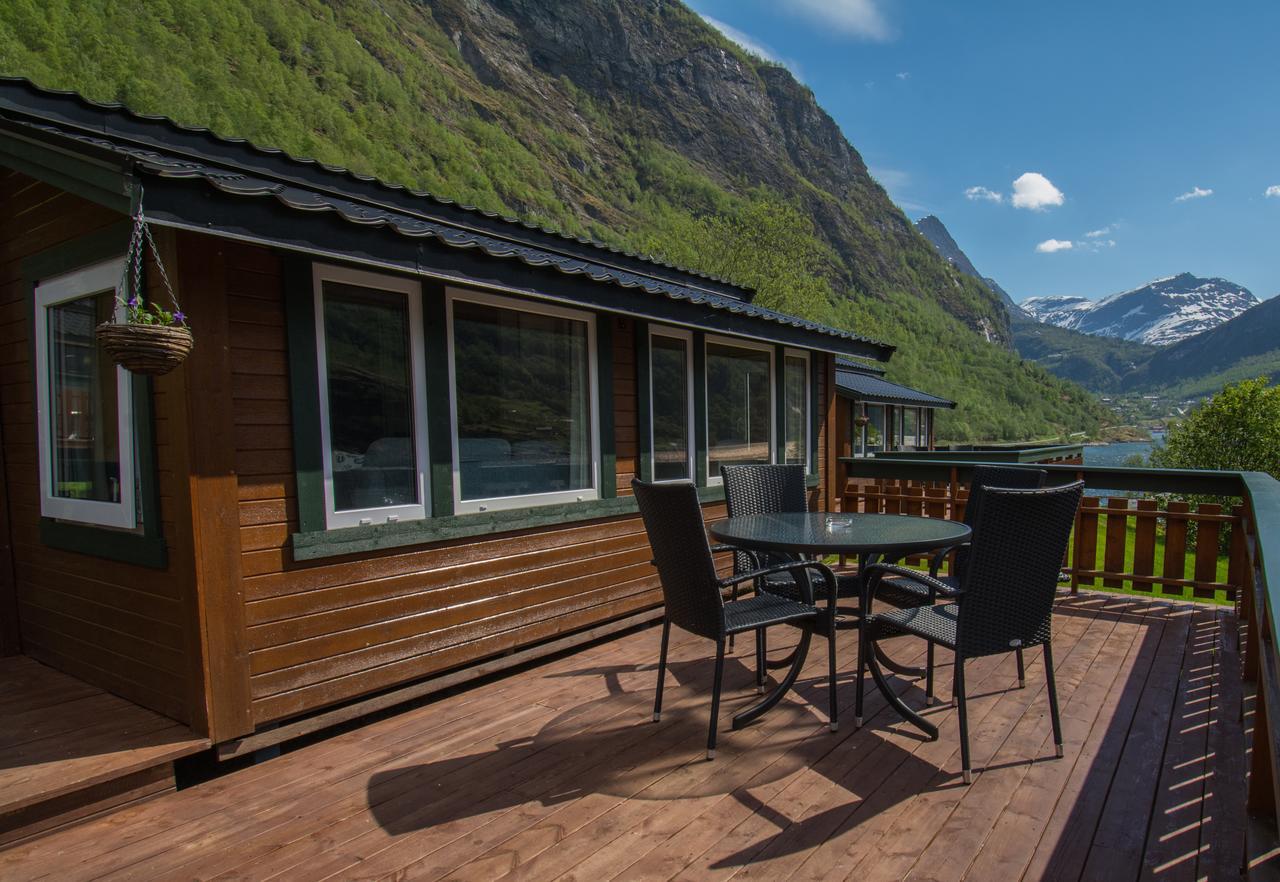 Grande Hytteutleige Og Camping Geiranger Esterno foto