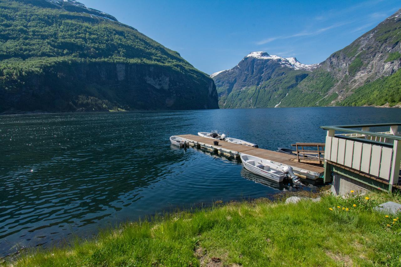 Grande Hytteutleige Og Camping Geiranger Esterno foto
